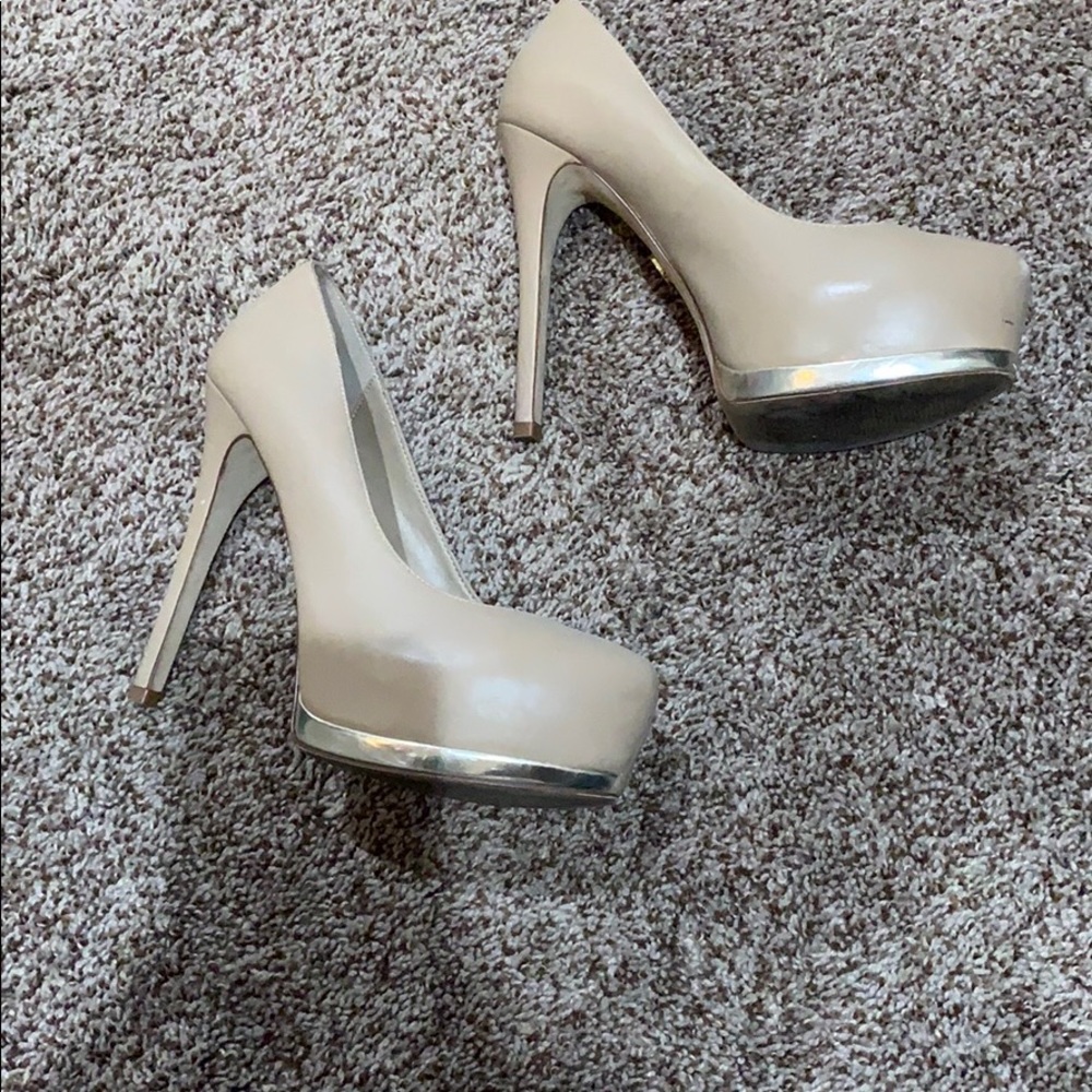 Bebe tan heels